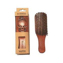 Brosse cheveux homme en bois BANDIDO
