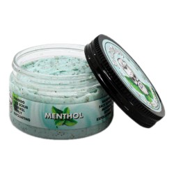 Gommage visage exfoliant à base de menthol pour homme 300ml