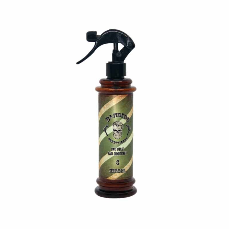 Conditionneur Biphasé Huiles Essentielles Herbe Sans Rinçage Bandido-350ml-