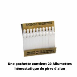 Allumettes hémostatiques Bandido (1 carton de 24 pochettes)