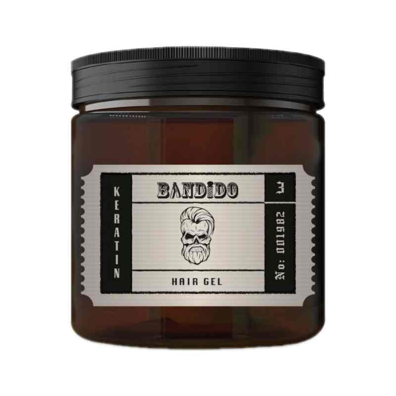 GEL CHEVEUX HOMME kératine BANDIDO 500 ML 24 Pcs