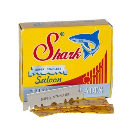 Demi lame Shark (10 boîtes de 100 demi lames)
