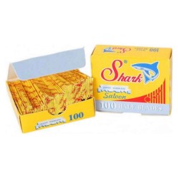 Demi lame Shark (10 boîtes de 100 demi lames)