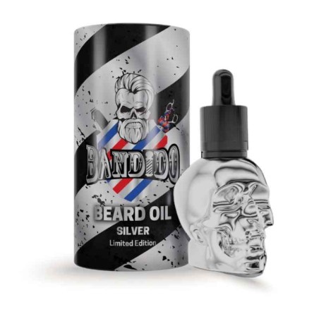 Huile barbe silver 40ml 12 Pcs BANDIDO