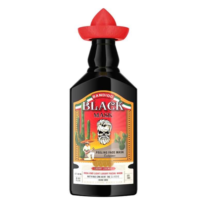 Black mask visage homme 250 ml 24 pcs