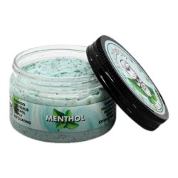 Gommage exfolient visage à base de menthol homme