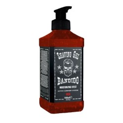 Gel Rasage homme Rouge BANDIDO 1L(12 Pcs)